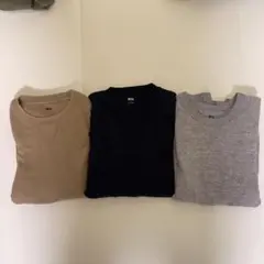 UNIQLO スウェット　3色セット　まとめ売り