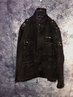 00’s archive goa ギミック　ミリタリー　ジャケット　y2k