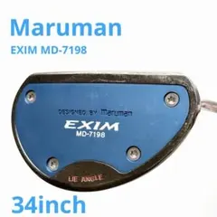 マルマン　パター　エクシム　MD-7198 マレット　打感が柔らかいのサムネイル