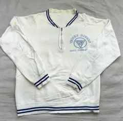 50's 60's UNKNOWN ハーフジップ スウェットFALCONジッパー