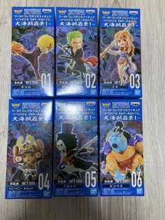 ★ワンピース コレクタブル 大海賊百景1 全6種セット★@