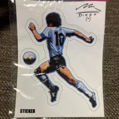 マラドーナ&メッシ　ステッカーセット
