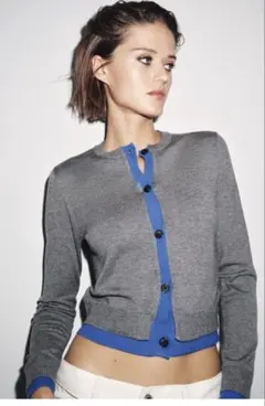 ✨ZARAコンビニットカーディガン M 新品タグ付き