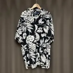 希少 ポロラルフローレン アロハ ブラック 90s Ralph Lauren