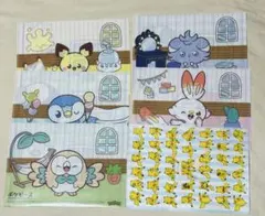 ポケモン クリアファイルセット ポケピース ピカチュウ