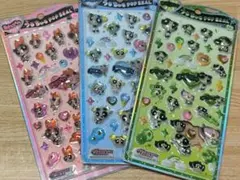 【現品限り】パワーパフガールズ ポップシール 3枚セット