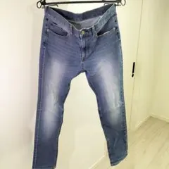 【破格の安さ！匿名配送！】 ジーンズ デニムパンツ ブルー スキニーデニム　M
