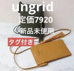 定価7920円 新品未使用タグ付き ungrid ショルダーバッグのサムネイル