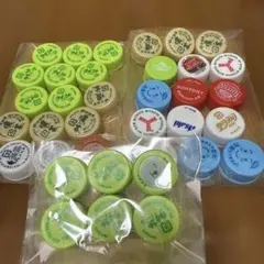 キャップセット ロゴ入り プラスチック製