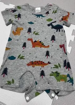 恐竜柄ロンパース 70サイズ