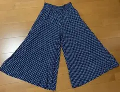 RODEOCROWNSロデオクラウンズ ワイドパンツ ガウチョパンツ ドット柄