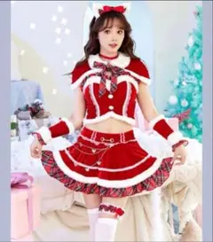 Malymoon ウェディングドレス風サンタ レッド クリスマス - メルカリ
