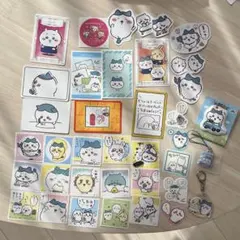 ちいかわ　シール、キーホルダー(ハチワレ多め)