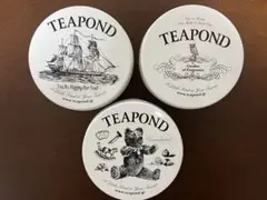 TEAPOND ティーポンド　紅茶缶　空缶