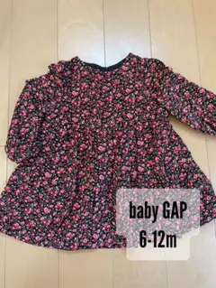 baby GAP 花柄 コーデュロイ ワンピース 6-12m