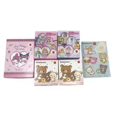 【ハッピーセット】マイメロ クロミ、リラックマパズル×2、リカちゃん×2、シール