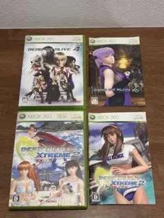 【匿名】xbox360 DEAD OR ALIVE XTREME 2 とDOA4