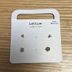Lattice ピアス お花