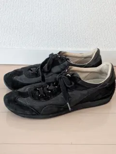 diadora heritage ブラックスニーカー