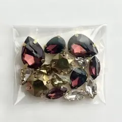 在庫6 台座付きビジュー10