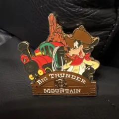 ビックサンダーマウンテン　グーフィ　ピンバッジ　東京ディズニーリゾート