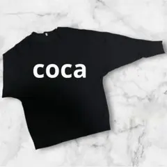 ✨️美品✨️coca コカ ブラック オーバーサイズニット ドルマン