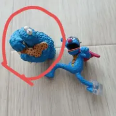 セサミストリート フィギュア 2体セット クッキーモンスター