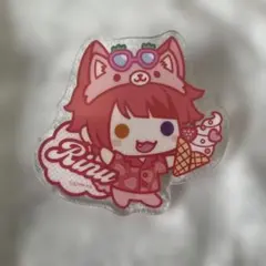 すとぷり 莉犬 アクリルバッジ