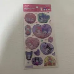 正規品　ポップデコパーティー　わたあめカプセルシール　クロミ　マイメロ　メロクロ