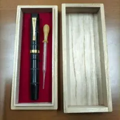 酒井栄助 万年筆造り六十年記念 手造万年筆 竹 万年筆 14K 筆記用具 14金 酒井栄助 万年筆 竹 赤 SAKAI EISUKE Bamboo Red - ユーロ