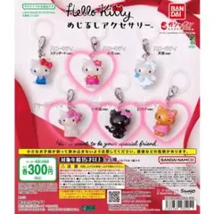 ハローキティ めじるしアクセサリー 4個セット