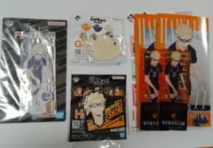 一番くじ【ハイキュー/最強の挑戦者】月島蛍セットF賞G賞H賞I賞