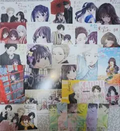 薫る花は凛と咲く　非売品　特典　大量セット　イラストカード　しおり