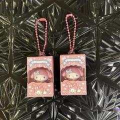 산리오 チョコボックス マイメロ キーホルダー 2개 세트