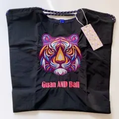 D.KELLY エコバッグ 刺繍トートバッグ DK-BC-508　虎　M