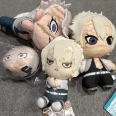 鬼滅の刃 不死川実弥 ぬいぐるみマスコット セット