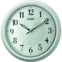 新品未使用　シチズン 電波 壁掛け時計 連続秒針 白 8MY560-003