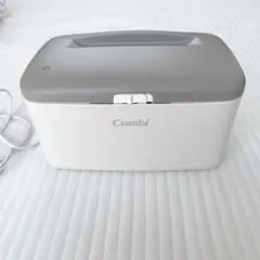 ✨美品✨ Combi おしりふきウォーマー ホワイト グレー