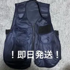 撮影用 コスプレ 警察官 紺ベスト