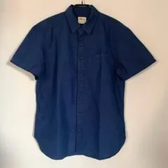 GAP 半袖シャツ ネイビー S