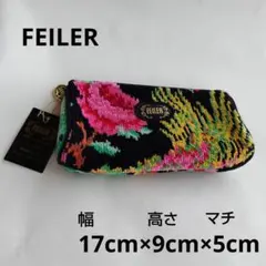 【新品未使用】FEILER フェイラー 花柄 ポーチのサムネイル