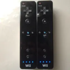 Wiiリモコン 2個セット 黒