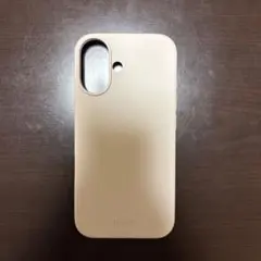 iPhone16用スマホケース　holdit ベージュ