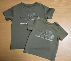 ノースフェイス　キッズTシャツ　2枚セット