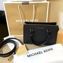 MICHAEL KORS ブラック ハンドバッグ