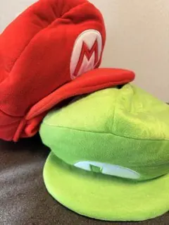 【美品】 USJ正規品　マリオ&ルイージ　帽子