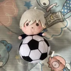 ブルーロック 凪 ぬいぐるみ マスコット サッカーボール K &TEAM