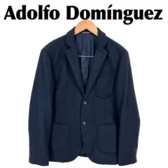 【美品】 Adolfo Dominguez ウールテーラードジャケット 46のサムネイル