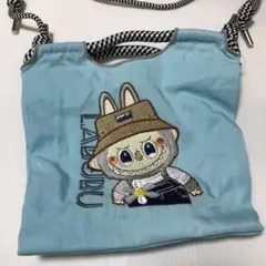 【大人気】　LABUBU ラブブ 刺繍ミニショルダーバッグ　サコッシュ