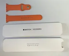 ヒロミ様 Apple Watch エルメス オレンジ スポーツバンド ラバー